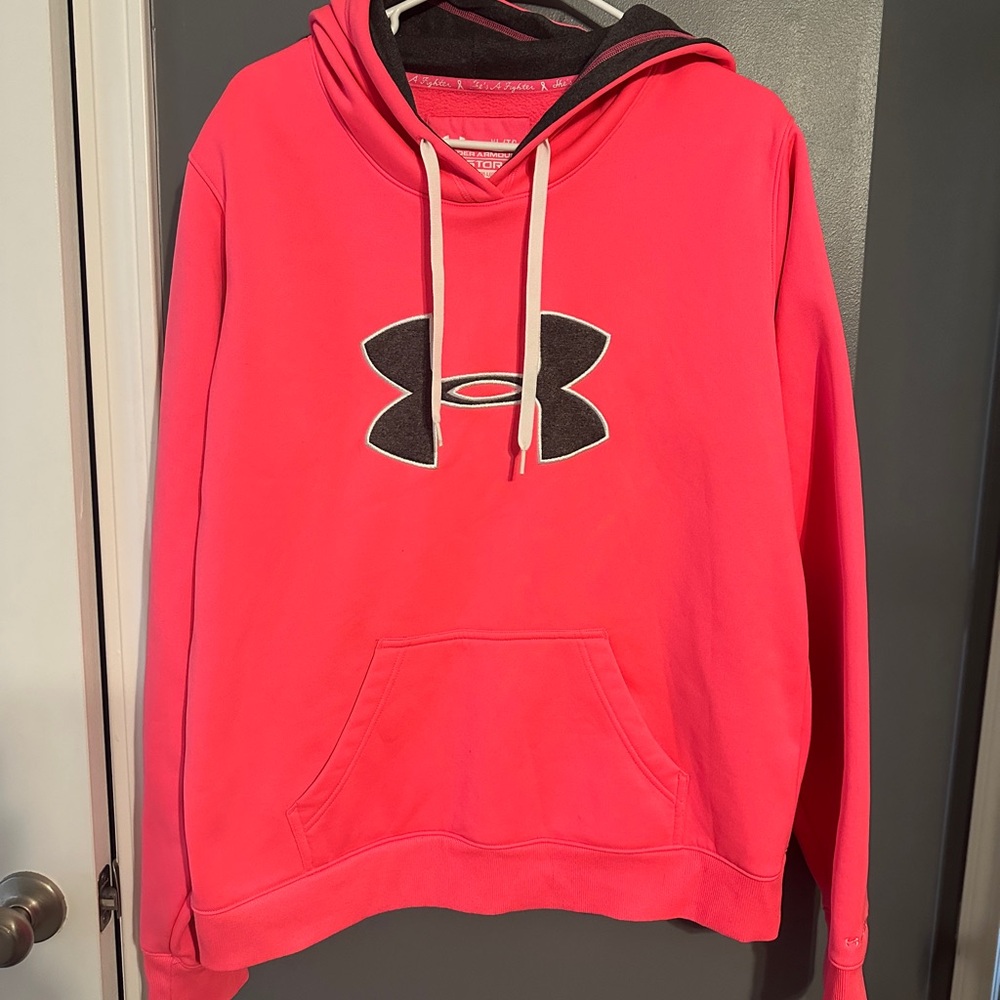 Under Armour Coral Hoodie with Logo